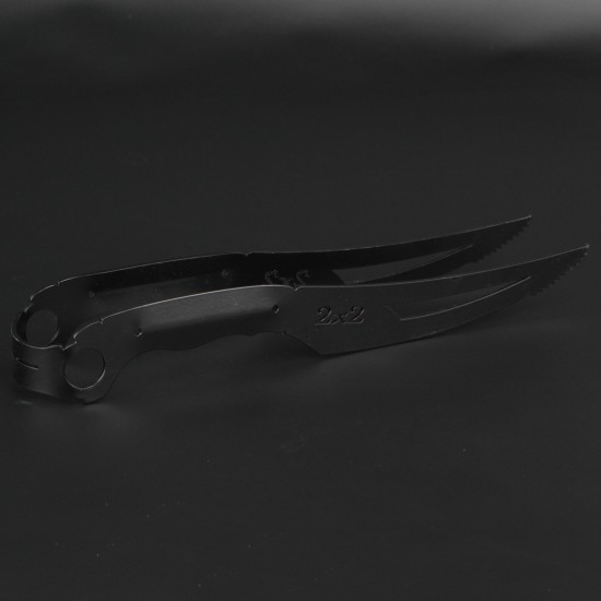 Щипцы 2х2 Hookah Black Knife
