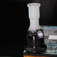 Колба 2x2 hookah KM Колокол черная/слоновая кость