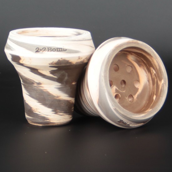 Чаша 2х2 Hookah Bomb Chocolate