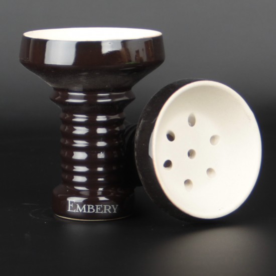 Чаша Embery ENVY-Classic Bowl (partially glazed)  - black