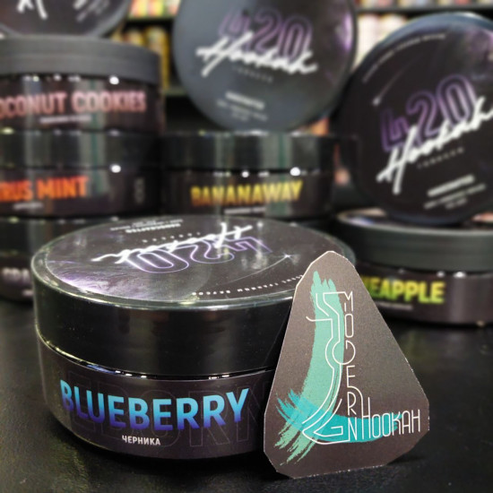 Табак 420 Blueberry (Черника, 100 г)