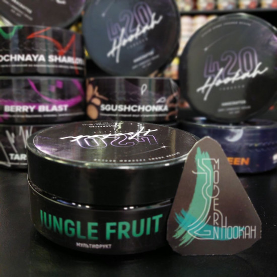 Табак 420 Jungle Fruit (Мультифрукт, 100 г)