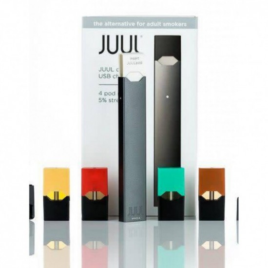 Устройство JUUL Basic Kit 200 mAh Black (4 пода)