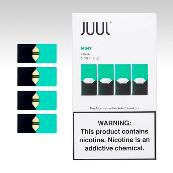 Картридж JUUL Mint 5% (4 шт в пачке)