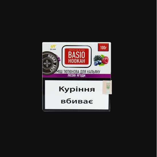 Табак для кальяна BASIO DE LUXE UT Лесные ягоды