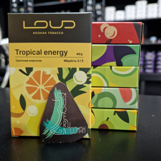 Табак Loud Tropical energy (Тропический энергетик, 40г)