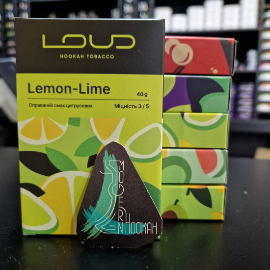 Табак Loud Lemon Lime (Лимон Лайм, 40г) 