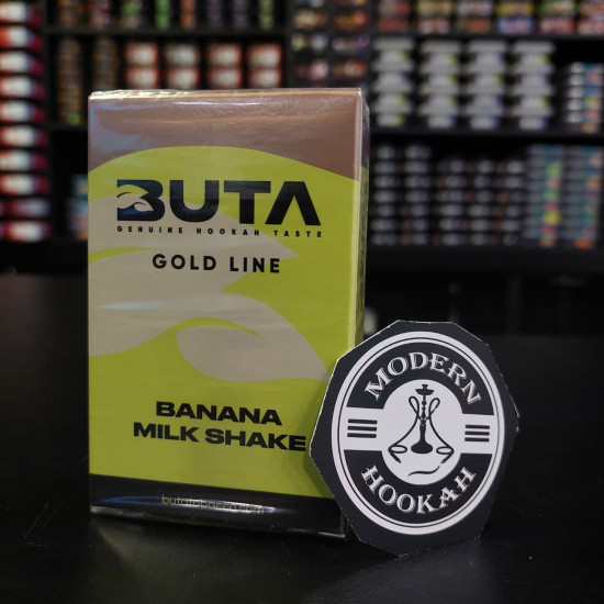 Табак Buta Gold Line Banana Milkshake (Банановый Милкшейк) 50 грамм