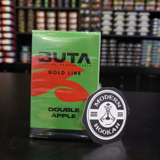 Табак Buta Gold Line Double Apple (Двойное Яблоко) 50 грамм