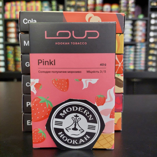Табак Loud Pinkl (Клубничное мороженное, 40г)