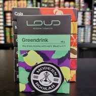 Табак Loud Greendrink (Яблоко Базилик Мята Матча, 40г) 