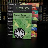 Табак Loud Banana Green (Зеленый банан, 100г) 