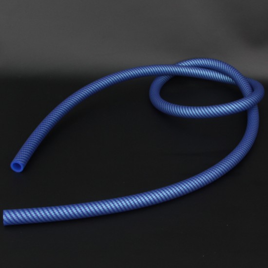 Шланг силиконовый Карбон BLUE