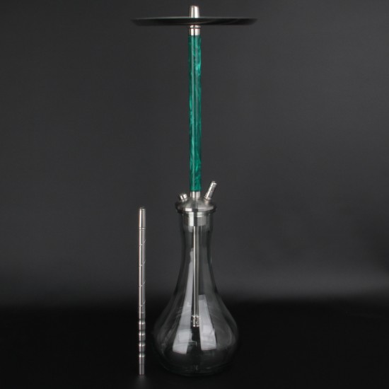 Кальян SKY HOOKAH EPOX с гравировкой Зеленый