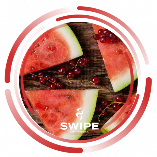 Безникотиновая смесь Swipe Watermelon Currant (Арбуз Смородина, 50г)