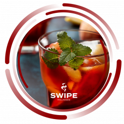 Безникотиновая смесь Swipe Peach Tea (Персиковый чай, 50г)