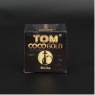 Уголь Tom Coco Gold 8 кубиков (25х25х25)